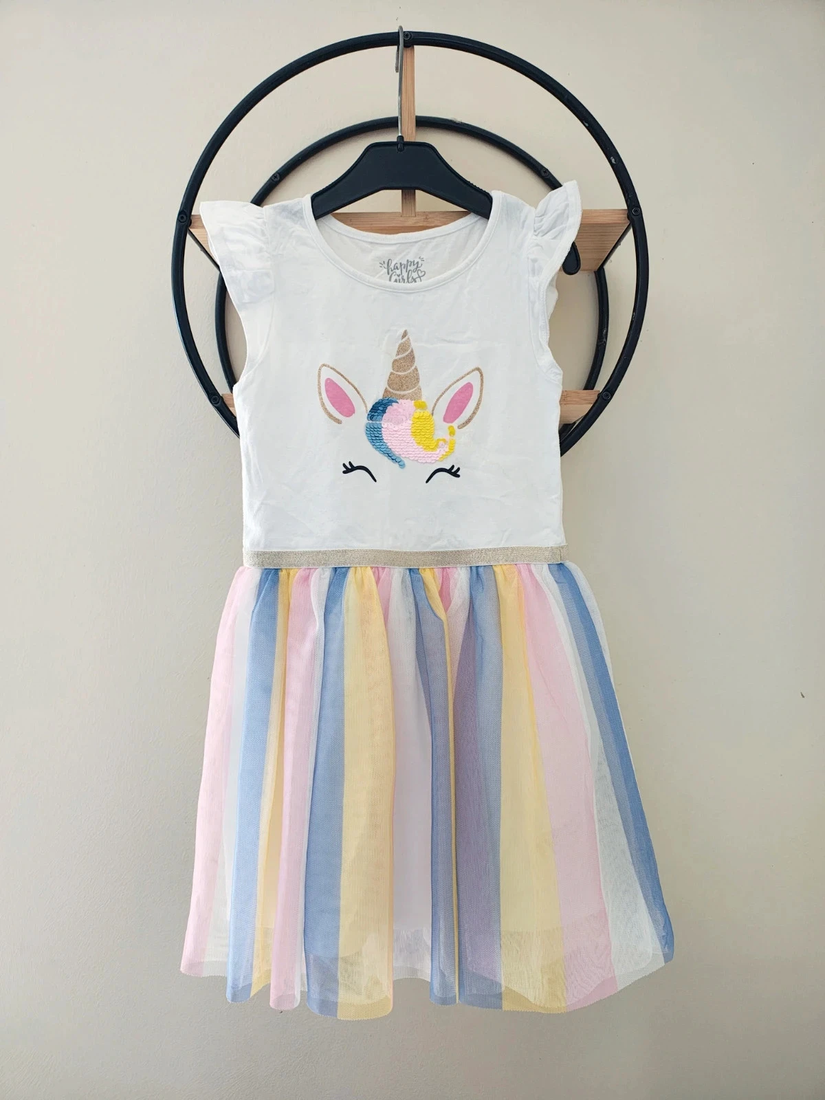 7 ans robe été licorne c&a